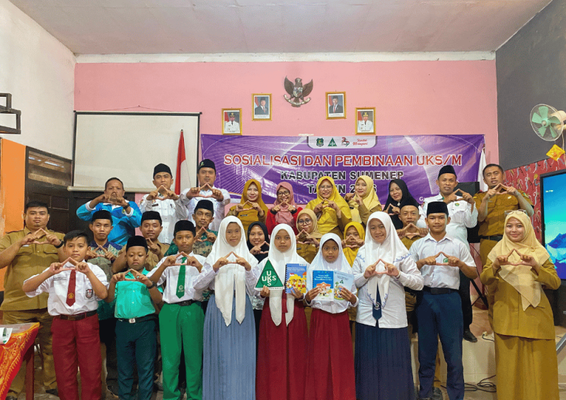 Sosialisasi UKS/M oleh Pemkab Sumenep (Foto: Istimewa)