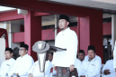 Bupati Fauzi di Apel Hari Santri Nasional (HSN) 2026 (Foto: Istimewa)
