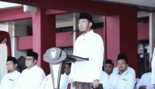 Bupati Fauzi di Apel Hari Santri Nasional (HSN) 2026 (Foto: Istimewa)