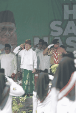 Panglima Santri Nusantara Pimpin Apel HSN Ponpes Dar el Hikmah Riau