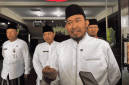 Bupati Fauzi saat diwawancarai awak media usai apel HSN 2026 (Foto: NOLESA.COM)