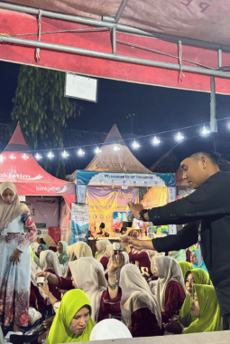 Kopi Surga PC ISNU Sumenep, Sajikan Kopi Gratis di Malam Puncak HSN 2026