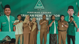 BLK Sumenep bertandang ke sekretariat PC GP Ansor Sumenep (for NOLESA.COM)