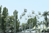 Lomba Seni Suara Ayam Bekisar 2026 di Halaman Kantor Bupati Sumenep (Foto: Istimewa)