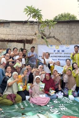 Ilkom UNPAM Perkuat Komunikasi Digital Bank Sampah Sentosa